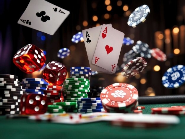 Live baccarat table with real dealer and multi-camera feed at login domino4d